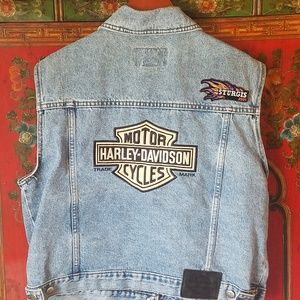Harley Davidson Denim Vest